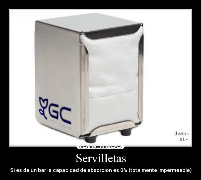 Servilletas -