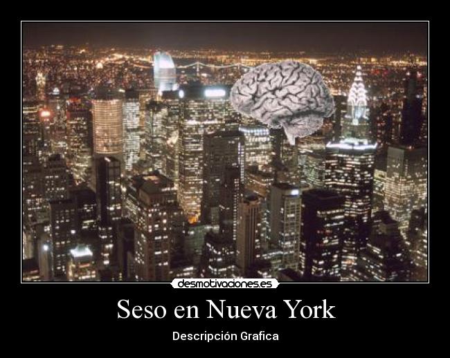 Seso en Nueva York - Descripción Grafica