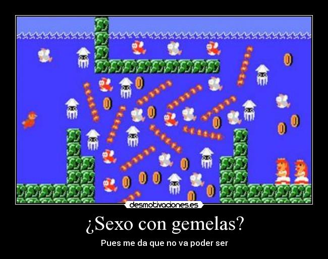 ¿Sexo con gemelas? - Pues me da que no va poder ser