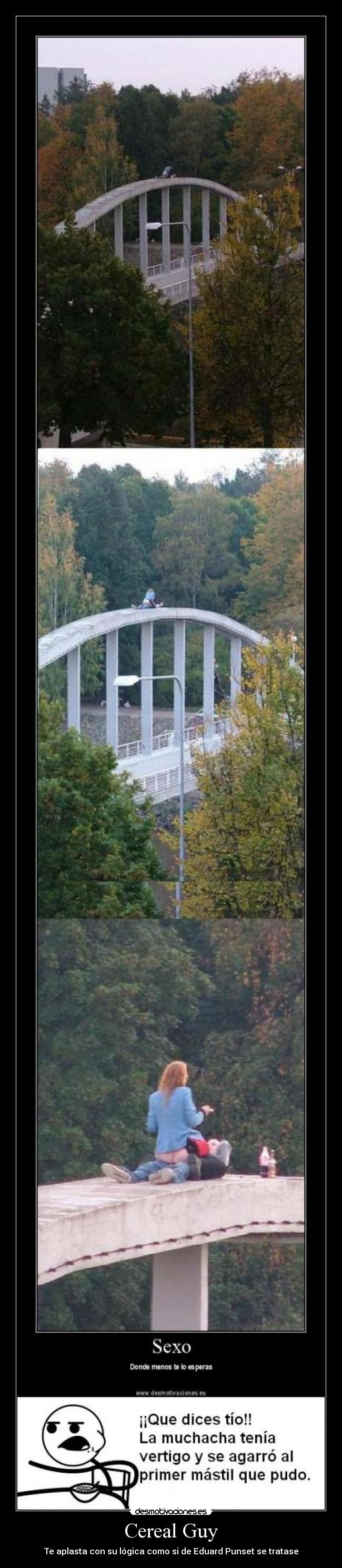 Cereal Guy - Te aplasta con su lógica como si de Eduard Punset se tratase