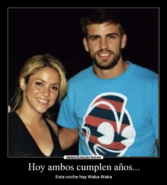 Hoy ambos cumplen años... - 