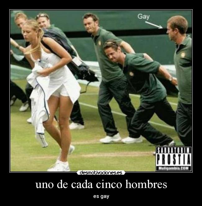 uno de cada cinco hombres -