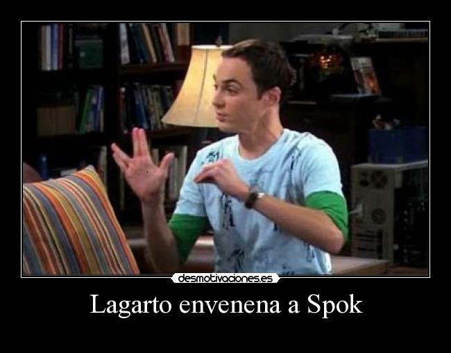 Lagarto envenena a Spok -