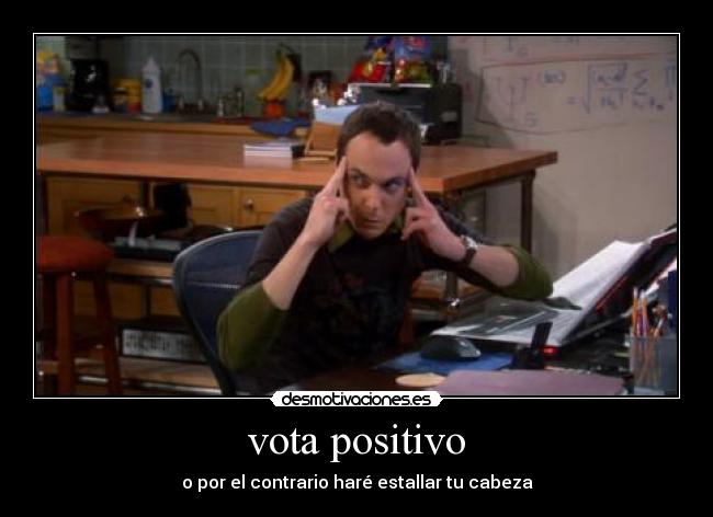 vota positivo -