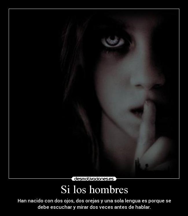 Si los hombres - 