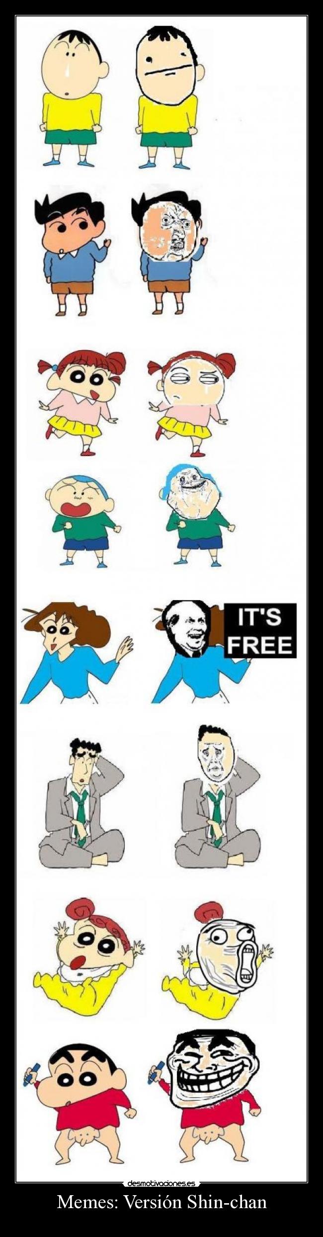 Memes: Versión Shin-chan -