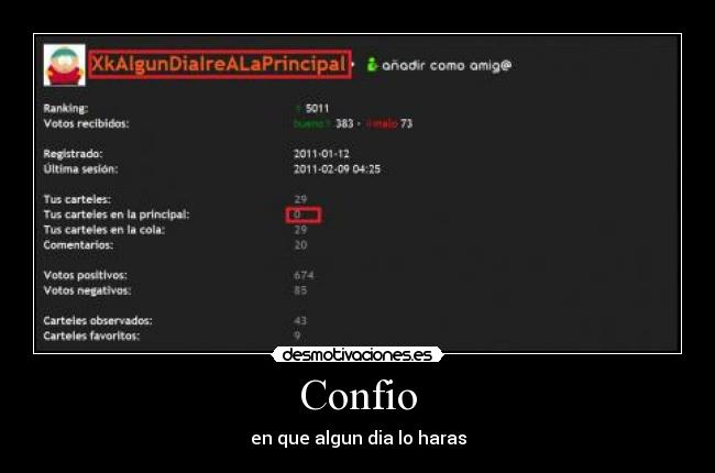 Confio - en que algun dia lo haras