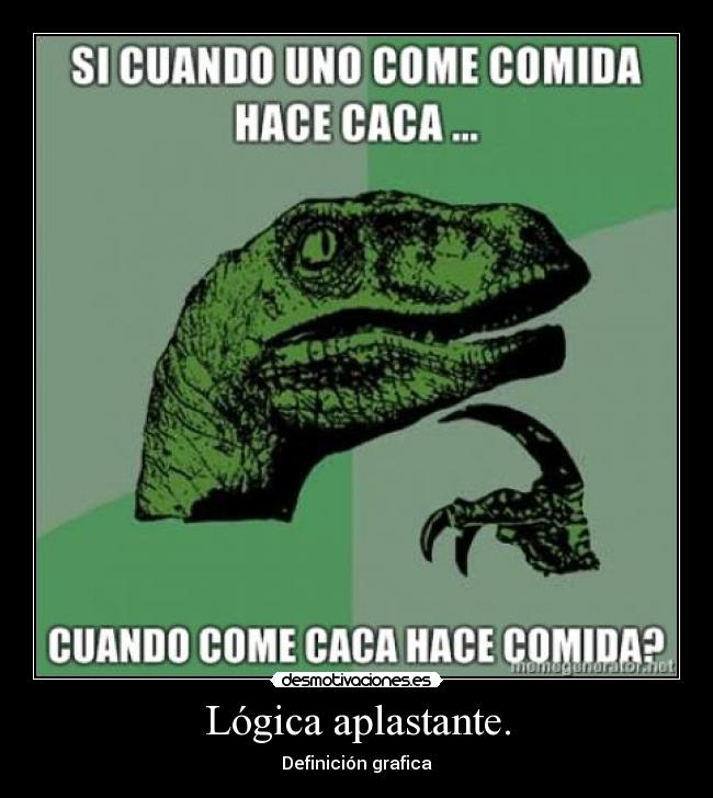 carteles logica definicion desmotivaciones