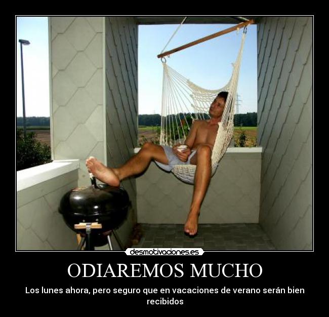 ODIAREMOS MUCHO -