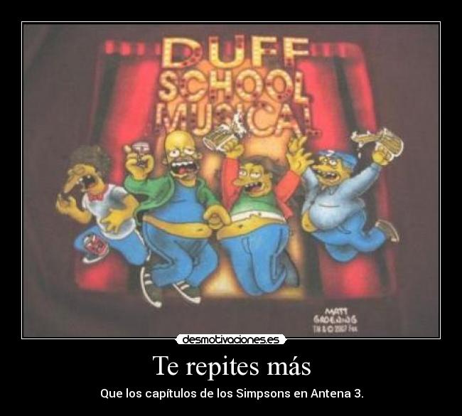 carteles simpsons desmotivaciones