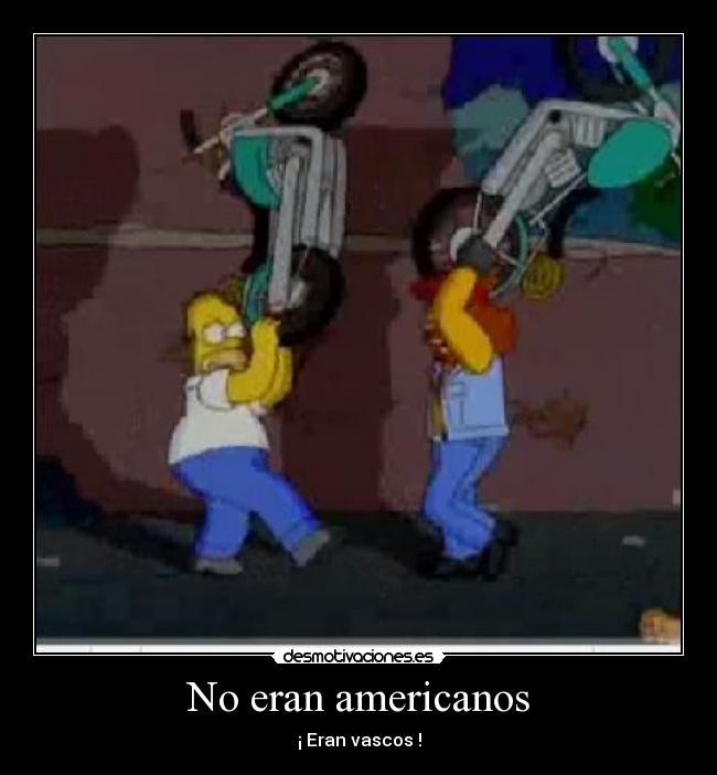 No eran americanos -