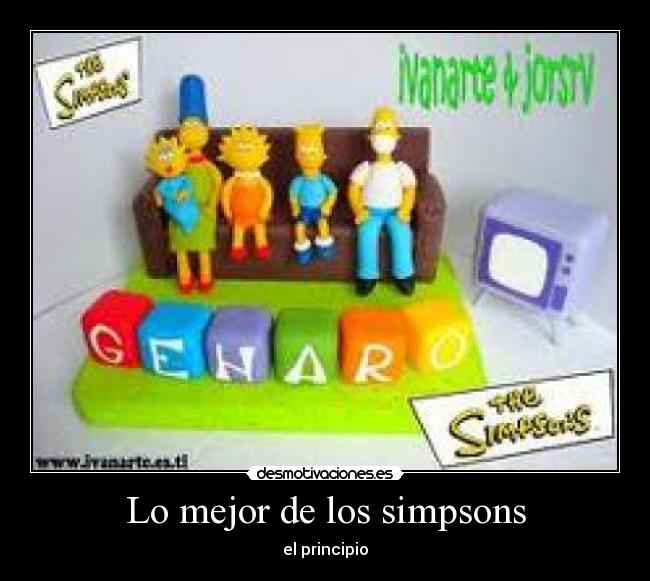 carteles simpsons los simpsons desmotivaciones