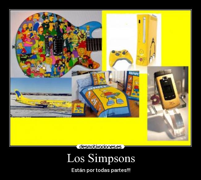 Los Simpsons - Están por todas partes!!!