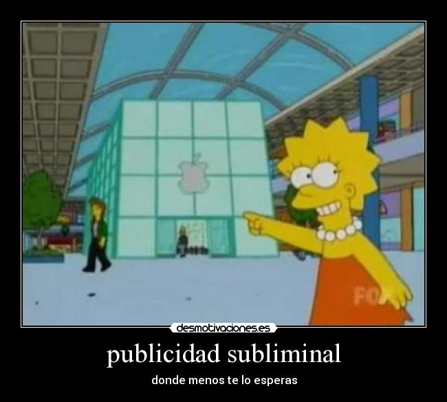 publicidad subliminal -