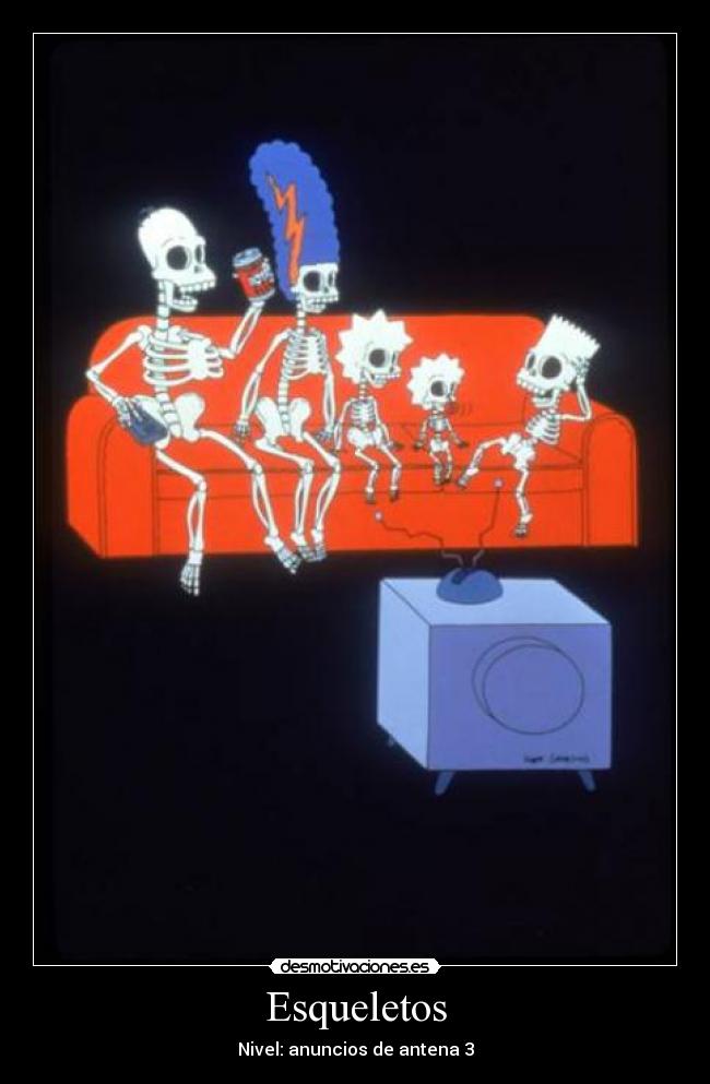 Esqueletos - Nivel: anuncios de antena 3