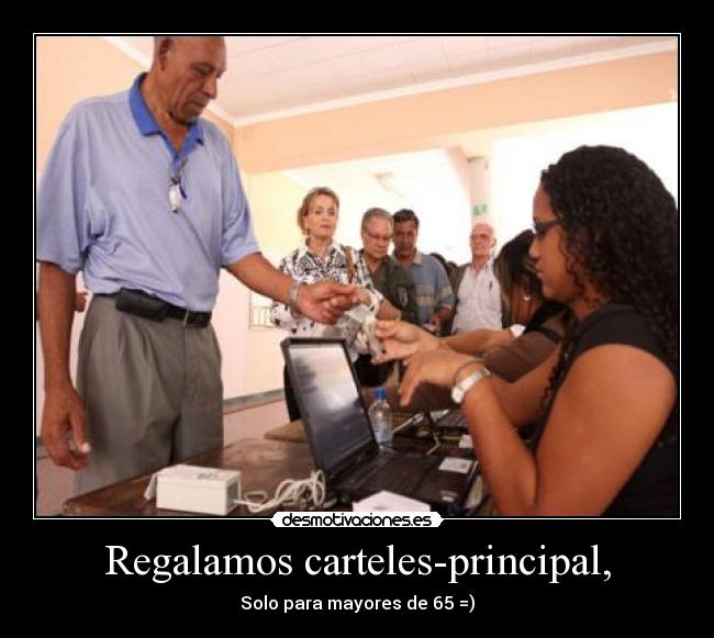 Regalamos carteles-principal, - 