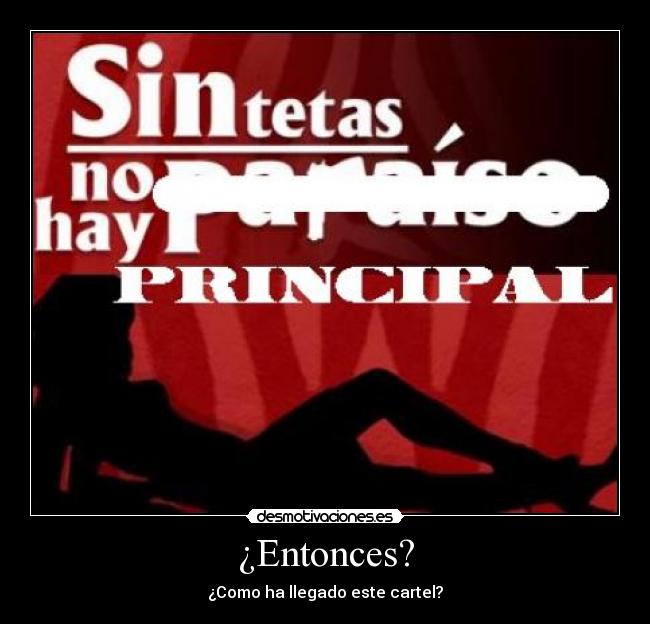 ¿Entonces? - 