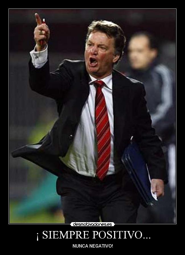 ¡ SIEMPRE POSITIVO... - NUNCA NEGATIVO!