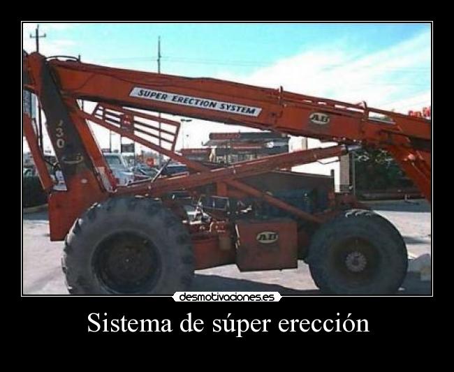 Sistema de súper erección -