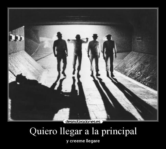 Quiero llegar a la principal -