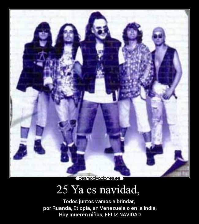 25 Ya es navidad, -