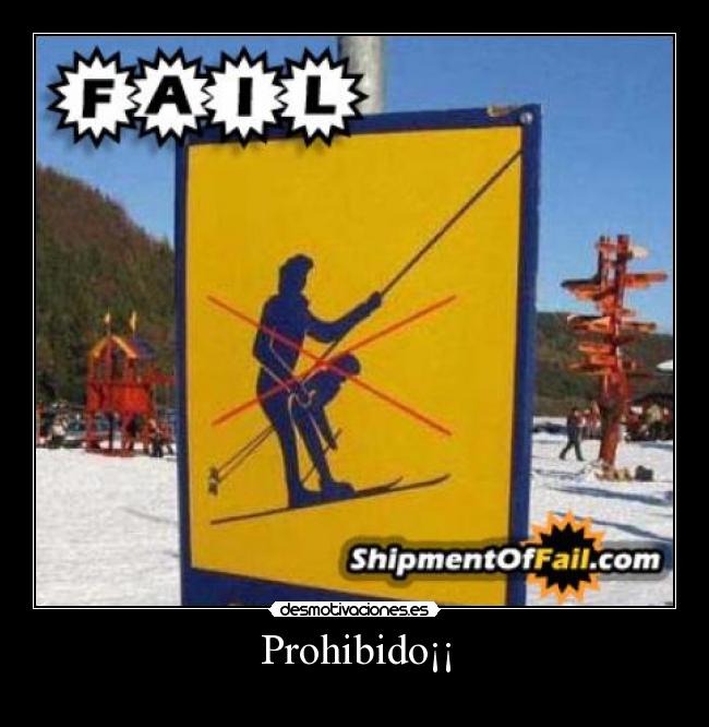Prohibido¡¡ -