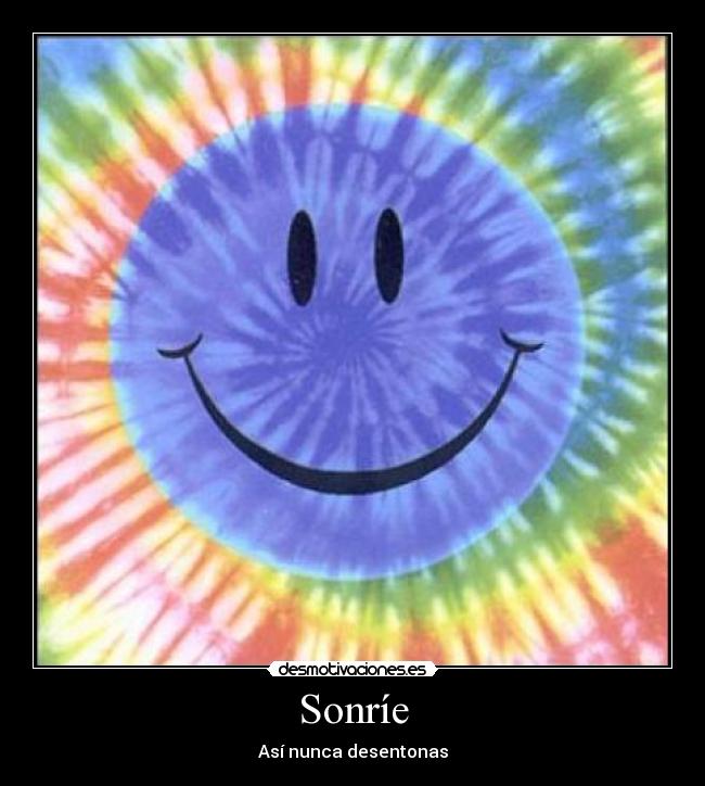 Sonríe - Así nunca desentonas