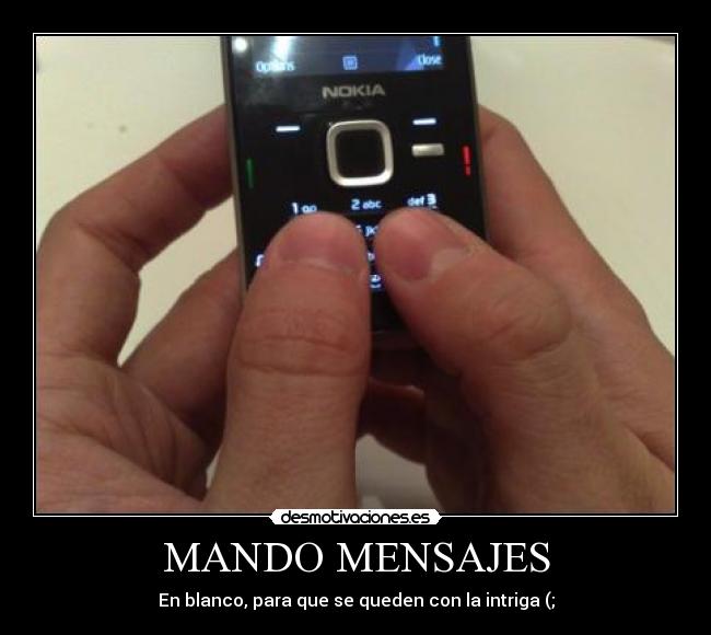 MANDO MENSAJES - 