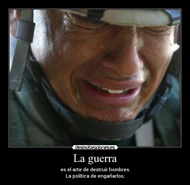 carteles guerra guerra desmotivaciones