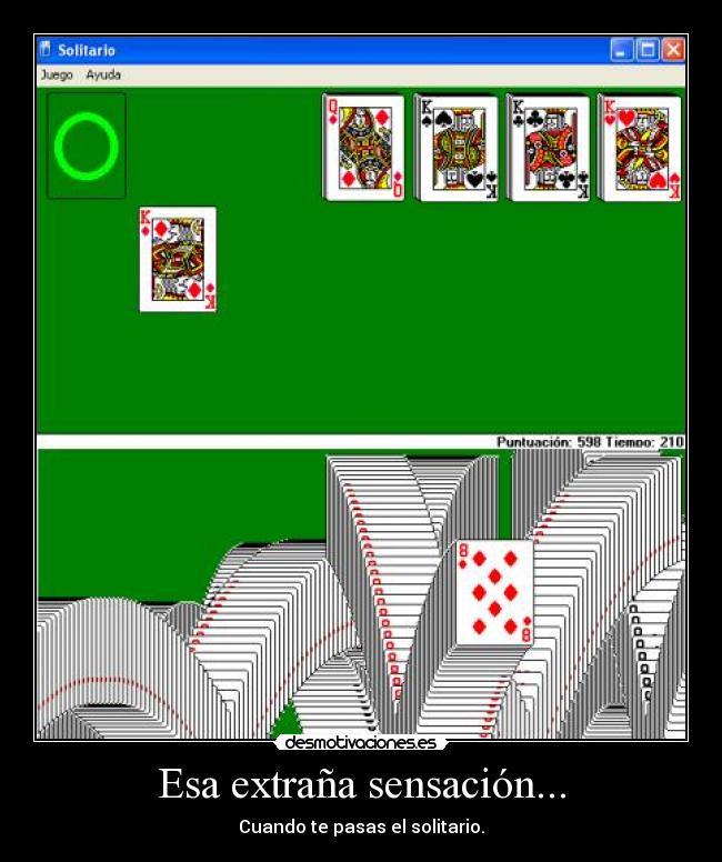 Esa extraña sensación... - 