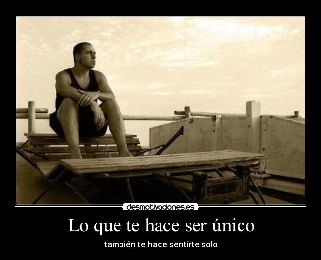 Lo que te hace ser único -