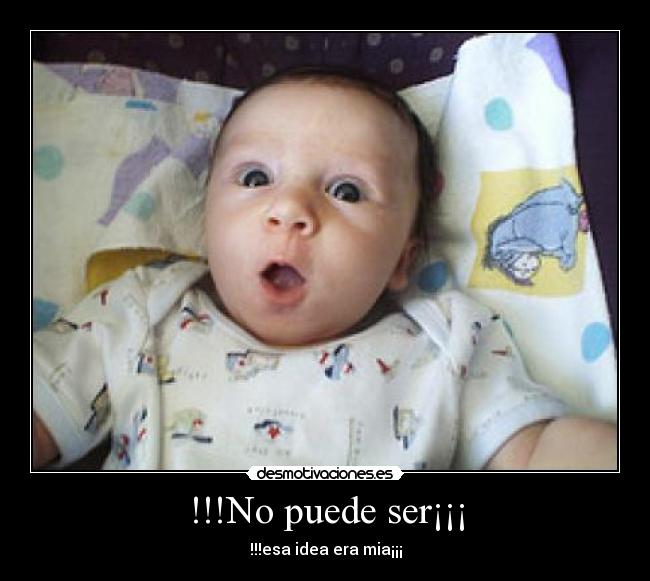 !!!No puede ser¡¡¡ - 