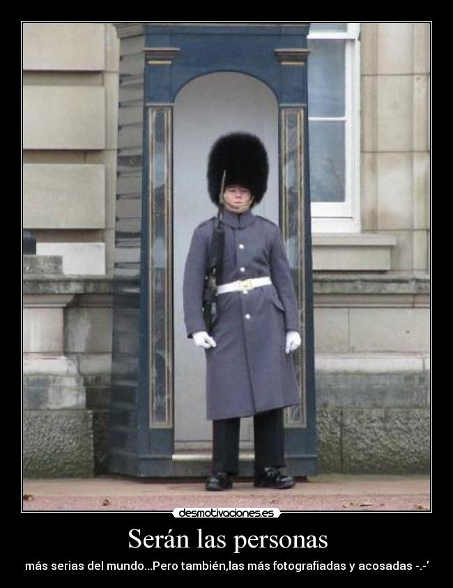 Serán las personas - 