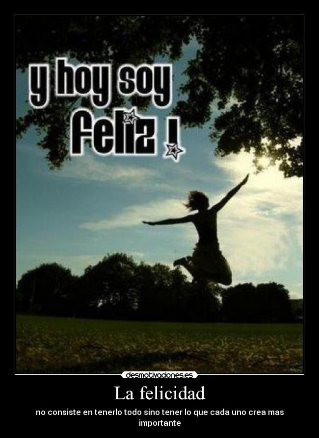 La felicidad - 