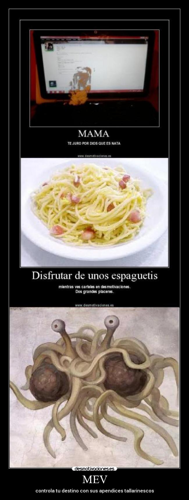 MEV - controla tu destino con sus apendices tallarinescos