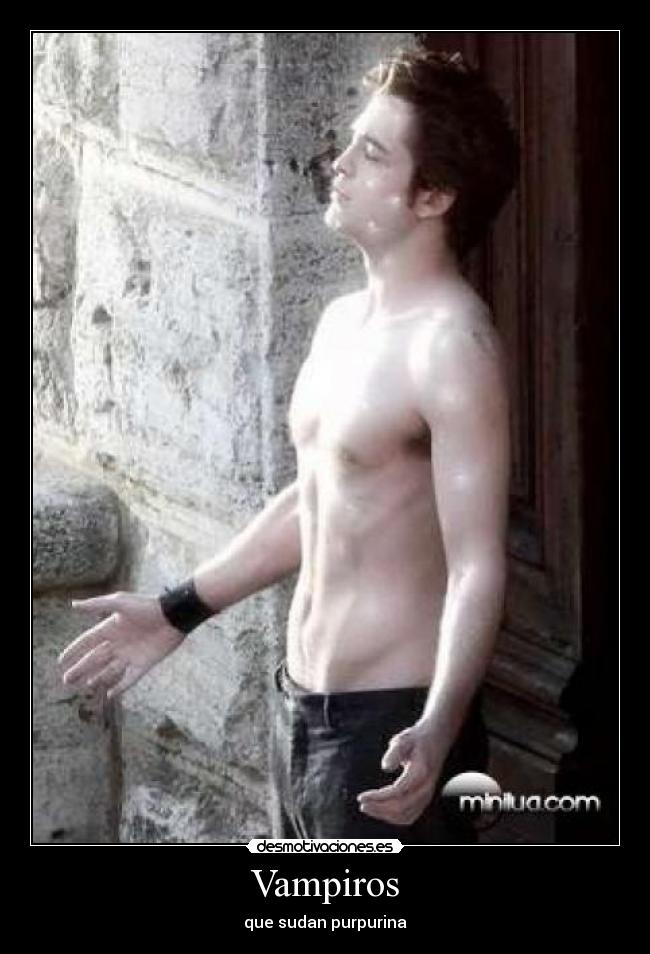 Vampiros - que sudan purpurina