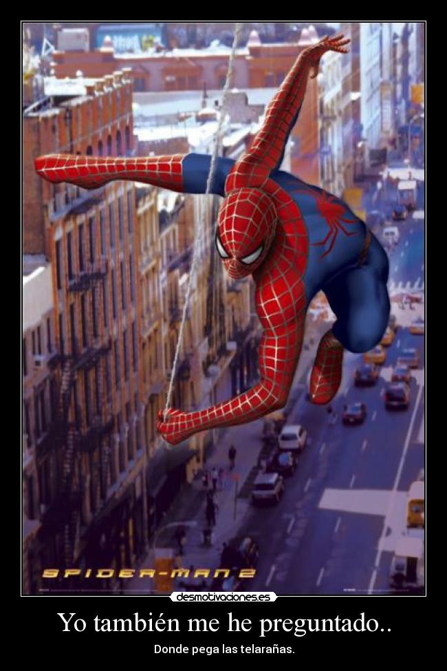 carteles spiderman desmotivaciones