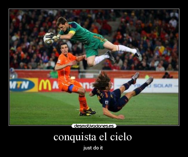 conquista el cielo -