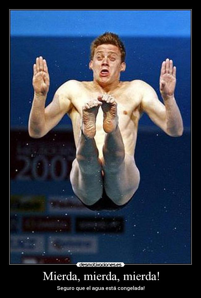 Mierda, mierda, mierda! -