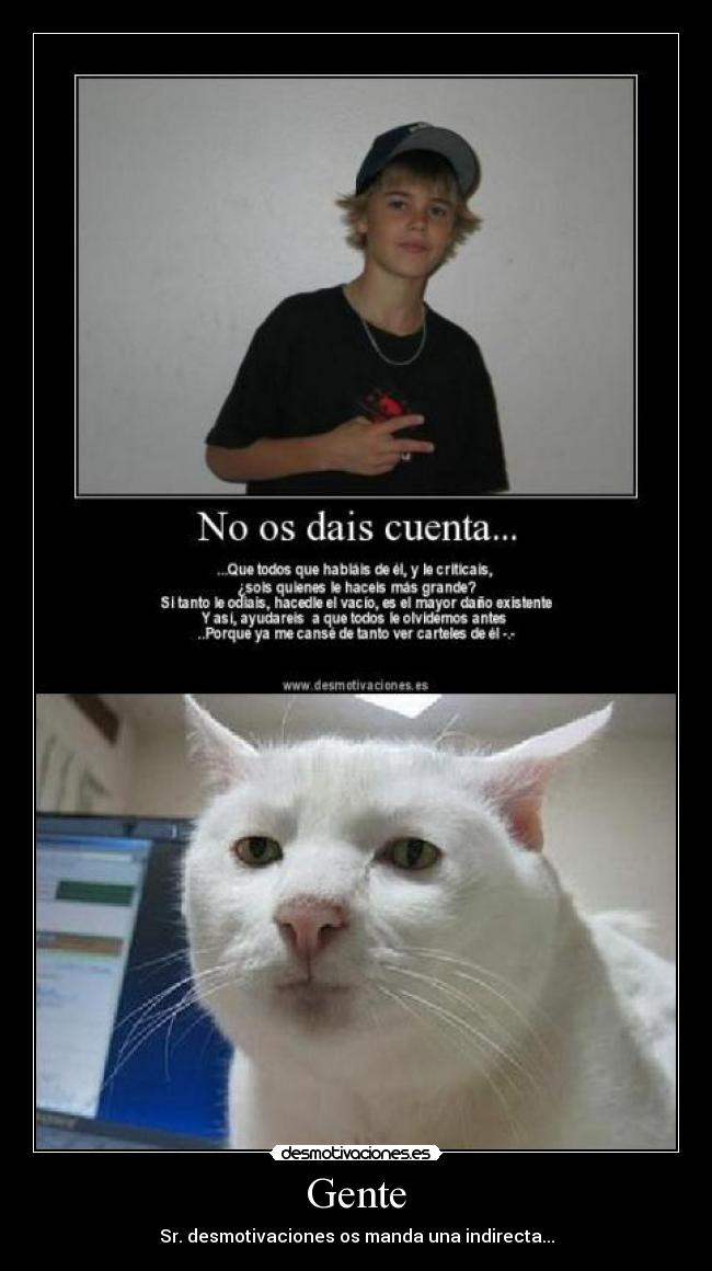Gente - Sr. desmotivaciones os manda una indirecta...