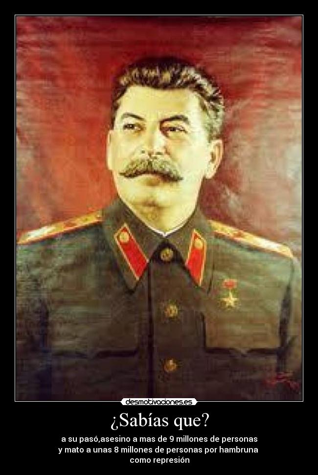 carteles stalin desmotivaciones