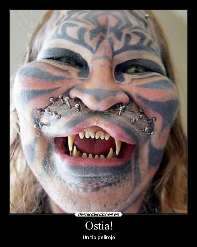 Ostia! - Un tio pelirojo