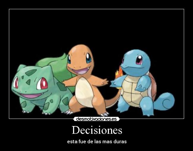 Decisiones - 