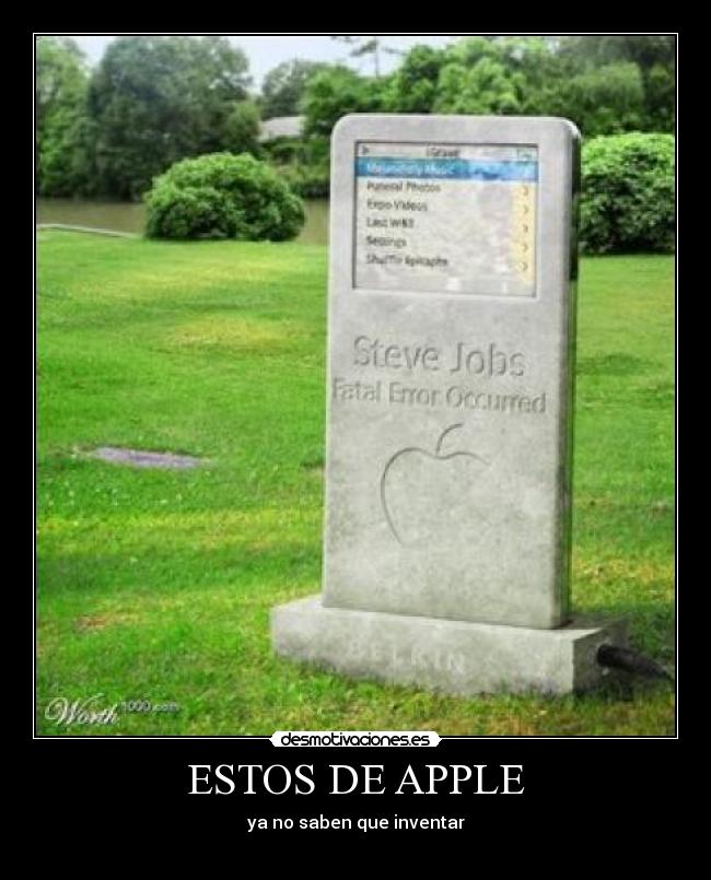 ESTOS DE APPLE - 
