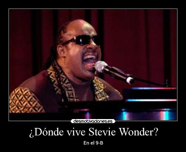 ¿Dónde vive Stevie Wonder? - 