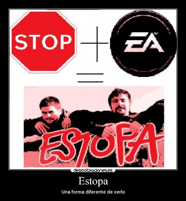 carteles estopa desmotivaciones