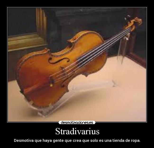 Stradivarius - Desmotiva que haya gente que crea que solo es una tienda de ropa.