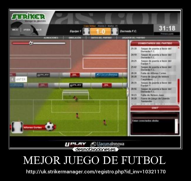 MEJOR JUEGO DE FUTBOL -