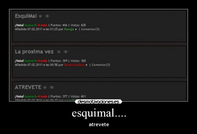 esquimal.... - 