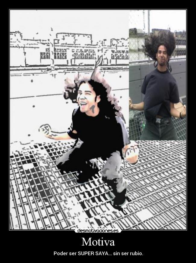 carteles gokusupersayarubiocabellologro desmotivaciones